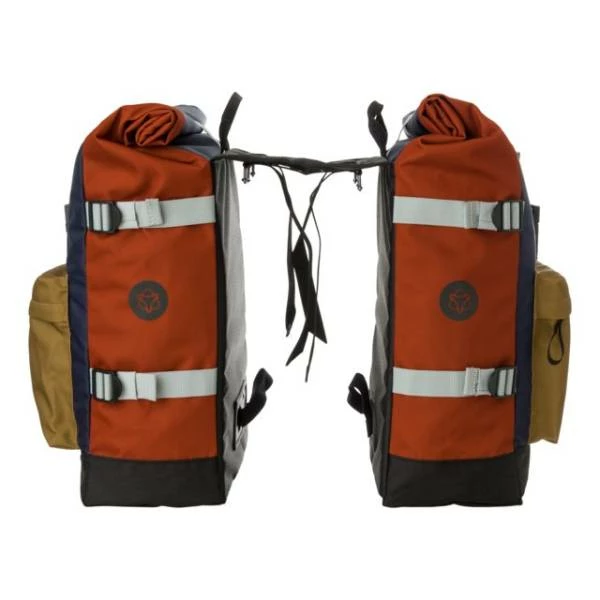 Agu H2o Roll-Top II Dubbele Fietstas 28L Urban Colour Block 4 Agu H2o Roll-Top II Dubbele Fietstas 28L Urban Colour Block – Image 2