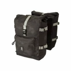 Agu Urban Trend H2o Dubbele Fietstas 28L - HiVis Zwart