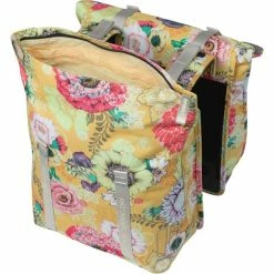 Basil Bloom Field Dubbele Fietstas 35L - Honing Geel -Beck Tassen Soldes basil bloom field dubbele fietstas 35l honing geel 8715019181559 3 l
