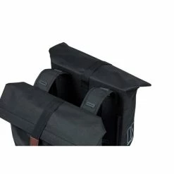 Basil Dubbele Fietstas City 28/32L - Zwart -Beck Tassen Soldes basil dubbele fietstas city 28 32l zwart 8715019180712 4 l