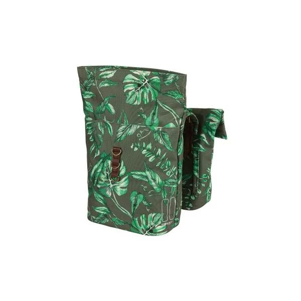 Basil Dubbele Fietstas Ever-Green 28/32L - Thyme Groen 5 Basil Dubbele Fietstas Ever-Green 28/32L - Thyme Groen – Image 3