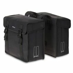 Basil Dubbele Fietstas Kavan 45L Zwart