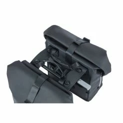 Basil Dubbele Fietstas SoHo 41L MIK - Nacht Zwart -Beck Tassen Soldes basil dubbele fietstas soho 41l mik nacht zwart 8715019181238 3 l