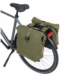 Basil Dubbele Fietstas SoHo 41L - Mos Groen -Beck Tassen Soldes basil dubbele fietstas soho 41l mos groen 8715019180774 3 l