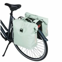 Basil Dubbele Fietstas SoHo 41L - Pastel Groen -Beck Tassen Soldes basil dubbele fietstas soho 41l pastel groen 8715019180781 4 l