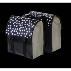 Basil Dubbele Fietstas Urban Load 53L - Zwart/Wit -Beck Tassen Soldes basil dubbele fietstas urban load 53l zwart wit 8715019177392 1 l