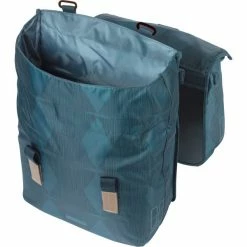 Basil Elegance Dubbele Fietstas 40-49L MIK - Estate Blauw -Beck Tassen Soldes basil elegance dubbele fietstas 40 49l mik estate blauw 8715019183997 3 l