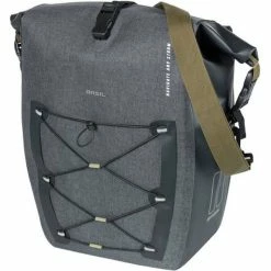 Basil Navigator Storm Enkele Fietstas L 25-31L MIK - Grijs