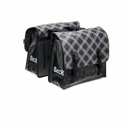 Beck Tassen Beck Dubbele Fietstas Classic 46L - Black Diamonds