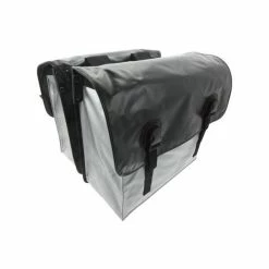 Beck Tassen Beck Dubbele Fietstas Classic 46L - Grijs/Zwart -Beck Tassen Soldes beck dubbele fietstas classic 46l grijs zwart 8718657858616 11 l