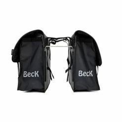 Beck Tassen Beck Dubbele Fietstas Classic 46L - Grijs/Zwart -Beck Tassen Soldes beck dubbele fietstas classic 46l grijs zwart 8718657858616 2 l