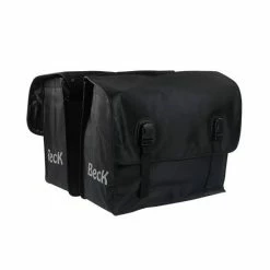 Beck Tassen Beck Dubbele Fietstas Classic 46L - Jeans Zwart