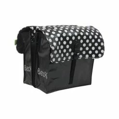 Beck Tassen Beck Dubbele Fietstas Small 35L - Dots