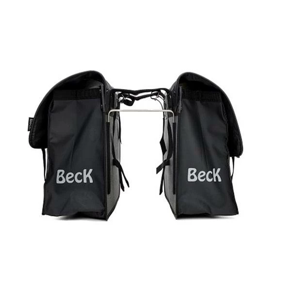 Beck Tassen Beck Dubbele Fietstas Tulips 46L - Rood 4 Beck Tassen Beck Dubbele Fietstas Tulips 46L - Rood – Image 2