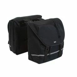 Beck Tassen Beck Gabe Dubbele Fietstas 41L - Zwart