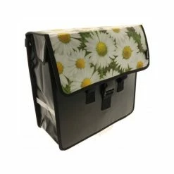 Beck Tassen BECK Shopper Enkele Fietstas 18L Daisy's - Zwart