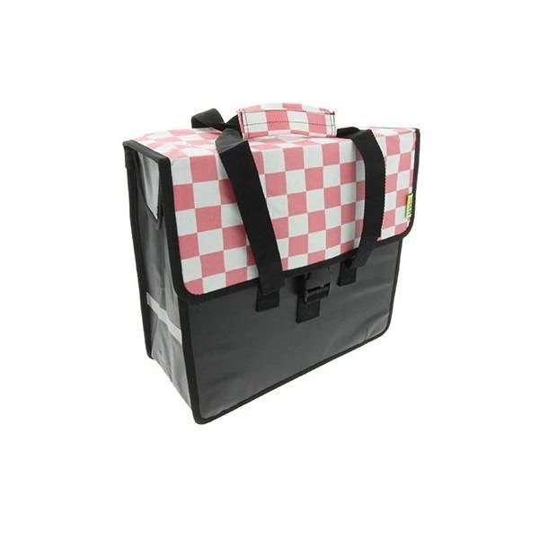 Beck Tassen Beck Shopper Roze Checker 4 Beck Tassen Beck Shopper Roze Checker – Image 2