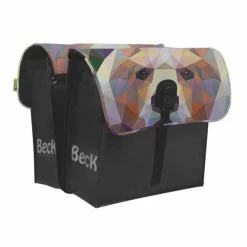 Beck Tassen Beck Small Dubbele Fietstas 35L Beer - Zwart/Multi-Color