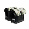 Beck Tassen BECK Small Dubbele Fietstas 35L Daisy's - Zwart/Multicolor
