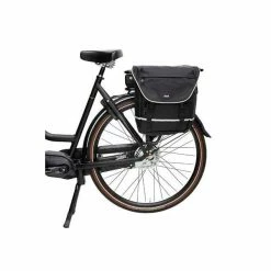 Beck Tassen Beck SPRTV Dubbele Fietstas 30L MIK - Zwart/Rood