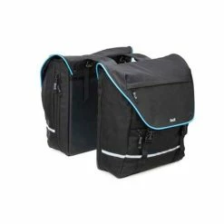 Beck Tassen BECK SPRTV XL Dubbele Fietstas 40L - Zwart/Blauw