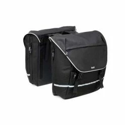 Beck Tassen BECK SPRTV XL Dubbele Fietstas 40L - Zwart/Grijs