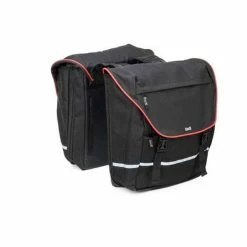 Beck Tassen BECK SPRTV XL Dubbele Fietstas 40L - Zwart/Rood