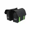 Beck Tassen Beck Velcro Dubbele Fietstas 42L - Zwart/Lime -Beck Tassen Soldes beck velcro dubbele fietstas 42l zwart lime 8719128908274 0 l
