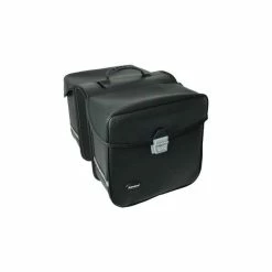 Haberland Dubbele Fietstas Classic Line 31L Zwart