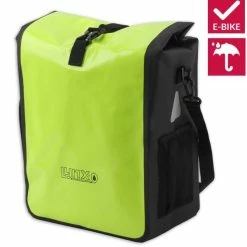 Hollandbikeshop Lynx Valley XL Enkele Fietstas 21 L - Neon Geel