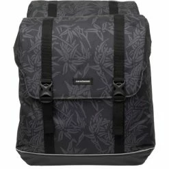 New Looxs Alba Dubbele Fietstas 42L - Bamboo Zwart
