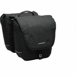 New Looxs Avero Dubbele Fietstas 25L - Zwart