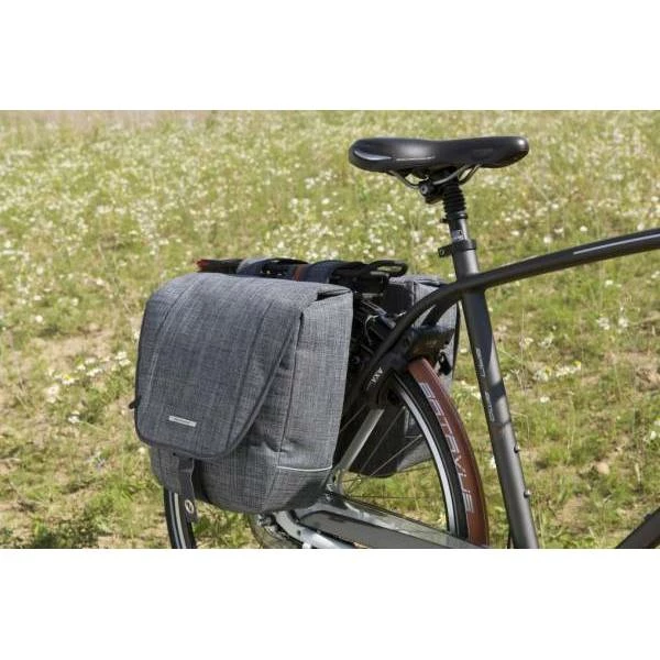 New Looxs Avero Dubbele Fietstas 25L - Zwart 6 New Looxs Avero Dubbele Fietstas 25L - Zwart – Image 4