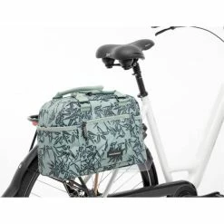 New Looxs Bari Enkele Fietstas 13L - Bamboo Groen -Beck Tassen Soldes new looxs bari enkele fietstas 13l bamboo groen 8714827984062 5 l