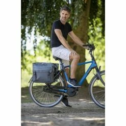 New Looxs Basic Dubbele Fietstas 46L - Zwart -Beck Tassen Soldes new looxs basic dubbele fietstas 46l zwart 8714827019177 4 l