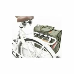 New Looxs Fiori Dubbele Fietstas 30L - Groen -Beck Tassen Soldes new looxs fiori dubbele fietstas 30l groen 8714827982785 3 l