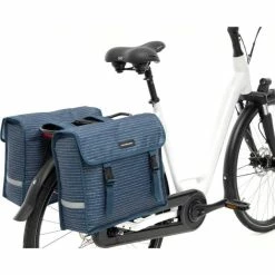 New Looxs Fiori Dubbele Fietstas 30L - Nomi Blauw 9 New Looxs Fiori Dubbele Fietstas 30L - Nomi Blauw -Beck Tassen Soldes new looxs fiori dubbele fietstas 30l nomi blauw 8714827984178 3 l