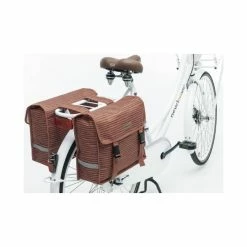 New Looxs Fiori Dubbele Fietstas 30L - Rood -Beck Tassen Soldes new looxs fiori dubbele fietstas 30l rood 8714827982792 2 l