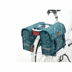 New Looxs Fiori Forest Dubbele Fietstas 30L - Blauw -Beck Tassen Soldes new looxs fiori forest dubbele fietstas 30l blauw 8714827983591 5 l