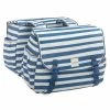 New Looxs Joli Dubbele Fietstas 34L - Blue Stripe -Beck Tassen Soldes new looxs joli dubbele fietstas 34l blue stripe 8714827982310 0 l