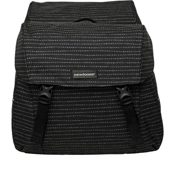 New Looxs Joli Dubbele Fietstas 37L MIK - Nomi Zwart 3 New Looxs Joli Dubbele Fietstas 37L MIK - Nomi Zwart