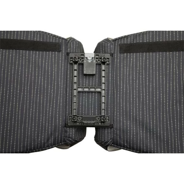 New Looxs Joli Dubbele Fietstas 37L MIK - Nomi Zwart 5 New Looxs Joli Dubbele Fietstas 37L MIK - Nomi Zwart – Image 3