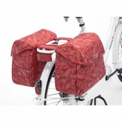 New Looxs Joli Forest Dubbele Fietstas 37L - Rood -Beck Tassen Soldes new looxs joli forest dubbele fietstas 37l rood 8714827983515 2 l