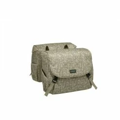 New Looxs Mondi Joy Dubbele Fietstas 38L - Ivy Walnoot