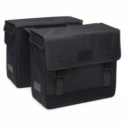 New Looxs Origin Dubbele Fietstas 39L - Grijs