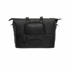 New Looxs Verla Enkele Fietstas 21L Leer - Zwart