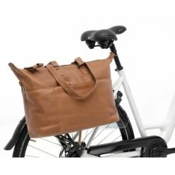 New Looxs Verla Laptop Tas 21L Leer - Cognac Bruin -Beck Tassen Soldes new looxs verla laptop tas 21l leer cognac bruin 8719241085678 3 l