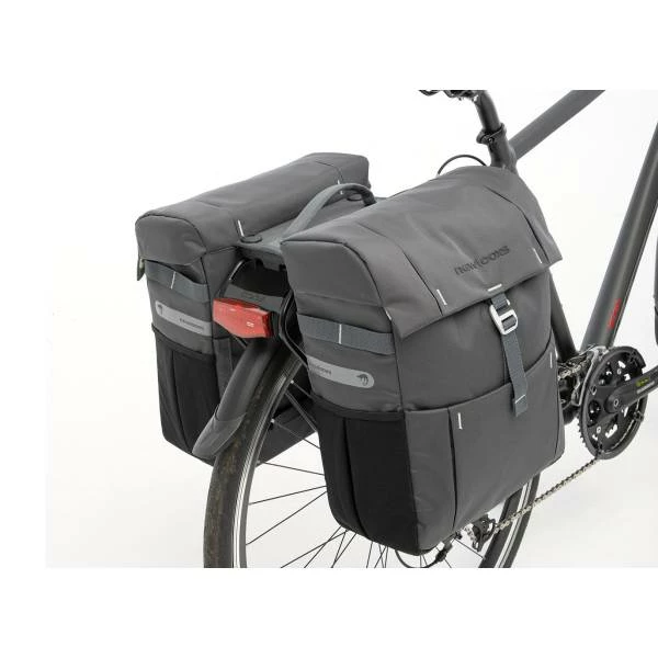 New Looxs Vigo Dubbele Fietstas 37L RT - Grijs 7 New Looxs Vigo Dubbele Fietstas 37L RT - Grijs – Image 5