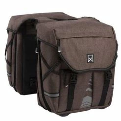 Willex 1200 Dubbele Fietstas 20L - Bruin