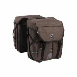 Willex 1200 Dubbele Fietstas 28L - Bruin